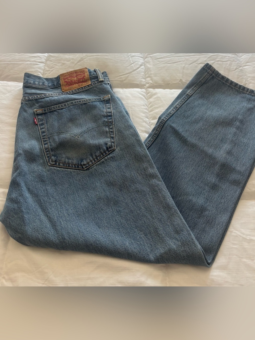 Levi’s 505 Straight Fit Jeans Size 36x30